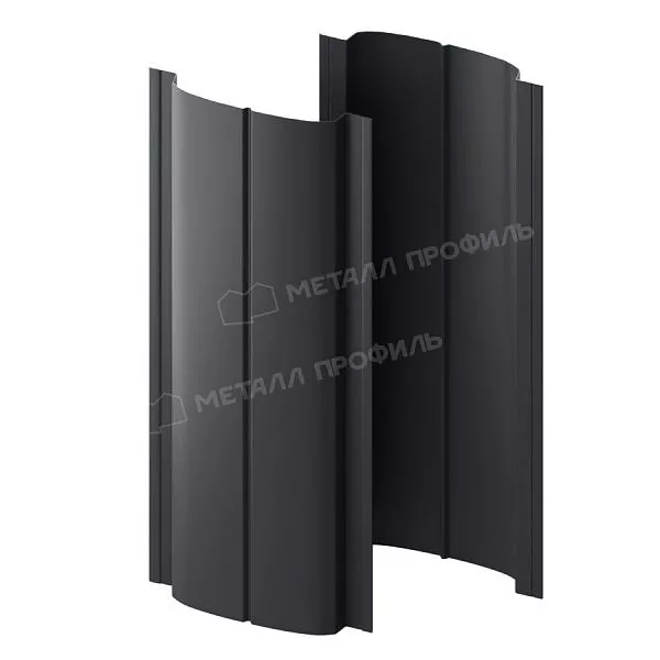 Штакетник металлический МЕТАЛЛ ПРОФИЛЬ ELLIPSE-T 19х126 (ПЭД-01-7024\7024-0.45) купить в краснодаре