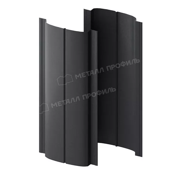 Штакетник металлический МЕТАЛЛ ПРОФИЛЬ ELLIPSE-T 19х126 (ПЭМАД-01-7024\7024-0.4) купить в краснодаре