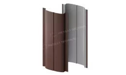 Штакетник металлический МЕТАЛЛ ПРОФИЛЬ ELLIPSE-T 19х126 (VikingMP-01-8017-0.45). Цена: 1008 руб. Артикул: 39649