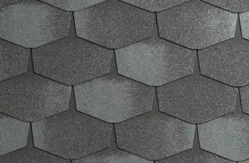 Гибкая черепица Katepal Forte этна (Серый) купить в краснодаре