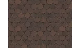 Гибкая черепица Docke PIE EUROPA Купол Коричневый. Артикул: Docke_E3