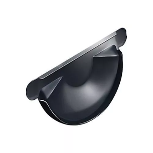 Заглушка желоба Металл Профиль Престиж D125х100 RAL 7024 Серый графит купить в краснодаре