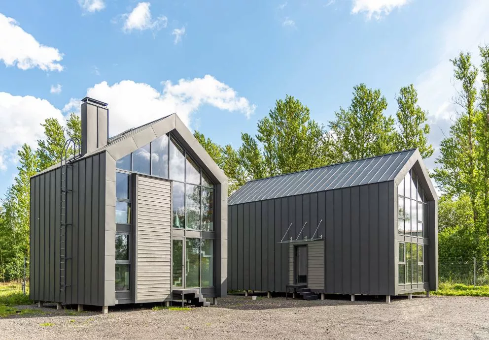 Фальц двойной стоячий Grand Line 0,45 Drap ST с пленкой на замках RAL 7024 мокрый асфальт купить в краснодаре