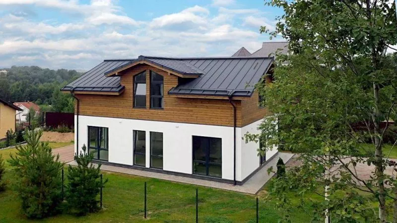 Фальц двойной стоячий Grand Line 0,5 PurLite Matt с пленкой на замках RAL 7024 мокрый асфальт купить в краснодаре