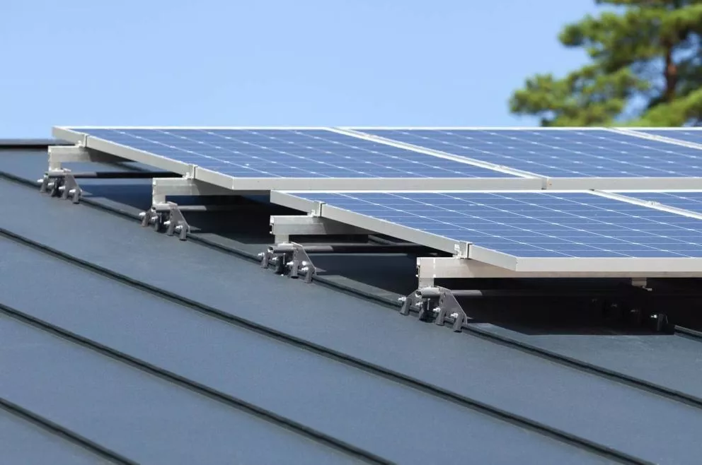 Фальц двойной стоячий Grand Line 0,5 Satin Matt с пленкой на замках RAL 7016 антрацитово-серый купить в краснодаре