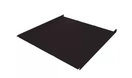 Фальц двойной стоячий Line Grand Line 0,45 Drap TX с пленкой на замках RAL 9005 черный. Цена: 623 руб. Артикул: 37639