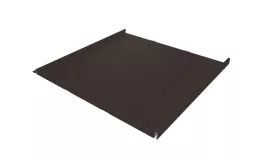 Фальц двойной стоячий Line Grand Line 0,5 Drap с пленкой на замках RR 32 темно-коричневый. Цена: 733 руб. Артикул: 47073