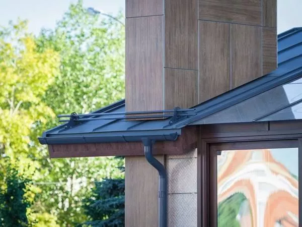 Фальц двойной стоячий Line Grand Line 0,5 Drap TX с пленкой на замках RAL 7024 мокрый асфальт купить в краснодаре