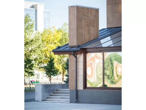 Фальц двойной стоячий Line Grand Line 0,5 Satin Matt с пленкой на замках RAL 3005 красное вино купить в краснодаре