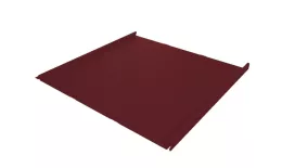 Фальц двойной стоячий Line Grand Line 0,5 Satin Matt TX с пленкой на замках RAL 3005 красное вино. Цена: 1044 руб. Артикул: 37672