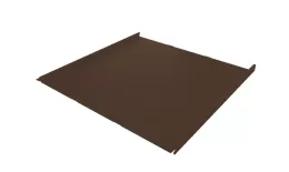 Фальц двойной стоячий Line Grand Line 0,5 Satin Matt TX с пленкой на замках RAL 8017 шоколад. Цена: 1038 руб. Артикул: 37792