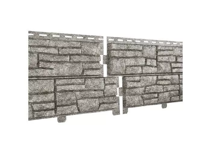 Фасадные (цокольные) панели Ю-Пласт Стоун Хаус Сланец бежевый купить в краснодаре