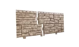 Фасадные (цокольные) панели Ю-Пласт Стоун Хаус Сланец бурый. Цена: 421 руб. Артикул: U-plast034_2