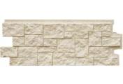 Фасадные панели Grand Line Дикий камень Classic Молочный – Купить оптом и в розницу