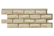 Фасадные панели Grand Line Колотый камень Design бежевый со швом RAL 7006 – Купить оптом и в розницу