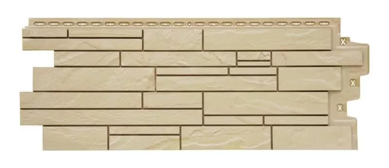 Фасадные панели Grand Line Скала Classic бежевый купить в краснодаре