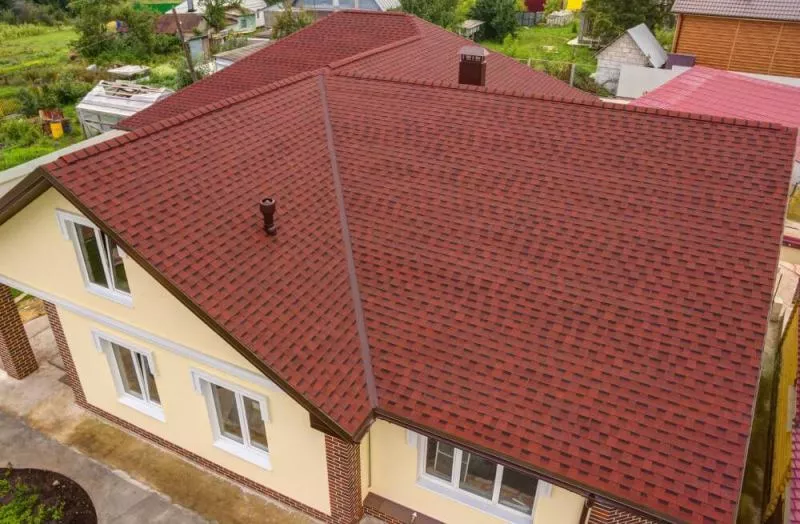 Гибкая черепица ТехноНИКОЛЬ Shinglas/Шинглас Фазенда красный купить в краснодаре