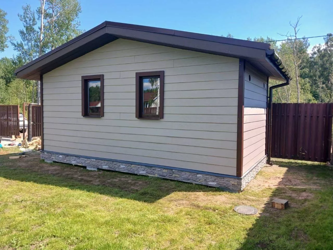 FCS Фиброцементный сайдинг Wood 190х3000х8мм 0.57м2  F14 купить в краснодаре