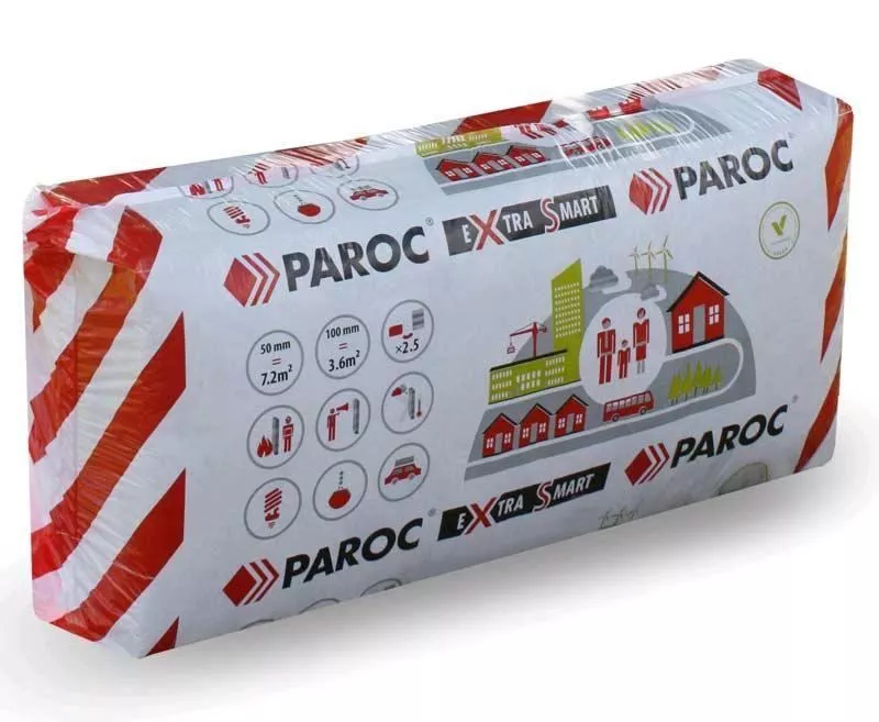 Утеплитель Парок Экстра Смарт/ Paroc Extra Smart 1200х600х50 мм (7,2 м2) купить в краснодаре