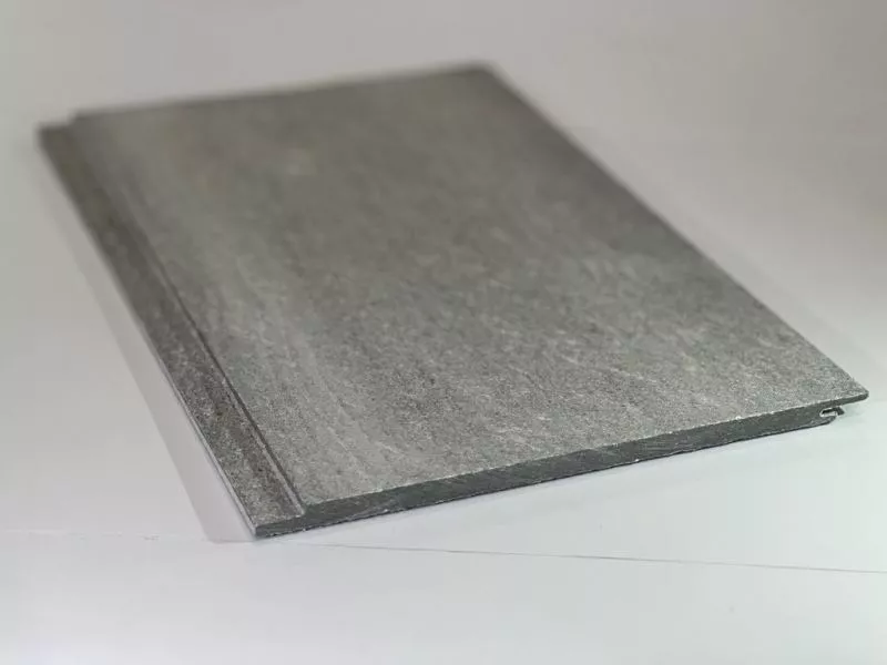 Фиброцементный сайдинг FCS wood click шип-паз ФАКТУРА ДЕРЕВА серый в массе купить в краснодаре