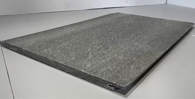 Фиброцементный сайдинг FCS wood click шип-паз ФАКТУРА ДЕРЕВА серый в массе купить в краснодаре