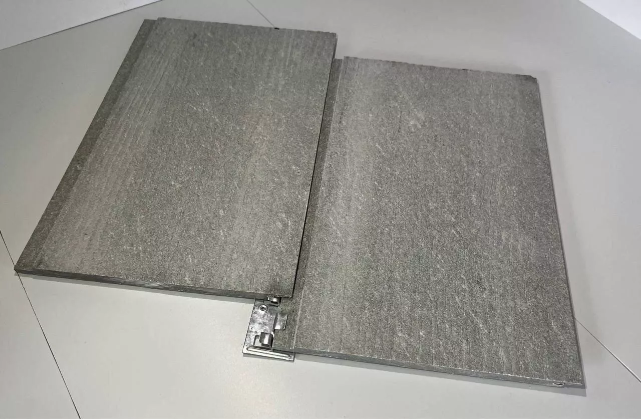 Фиброцементный сайдинг FCS wood click шип-паз ФАКТУРА ДЕРЕВА серый в массе купить в краснодаре