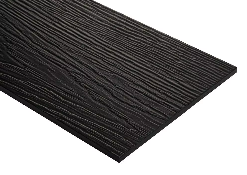 Фиброцементный сайдинг FibraPlank 200х3000х8мм RAL 9011 купить в краснодаре