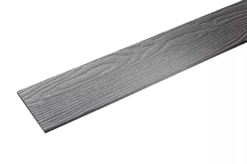 Фибросайдинг Фибратек доска доборная 3000x100x8мм серый, под покраску купить в краснодаре