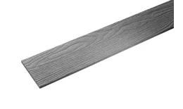 Фибросайдинг Фибратек доска доборная 3000x100x8мм серый, под покраску. Цена: 292 руб. Артикул: 36893