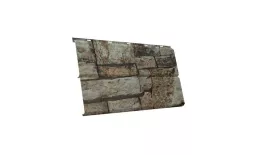 Металлический сайдинг Grand Line ЭкоБрус 3D Colority Print 0,45 мм Камень. Артикул: GrandLine-MS1245