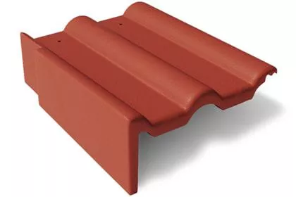 Франкфуртская Боковая цементно-песчаная черепица левая купить в краснодаре
