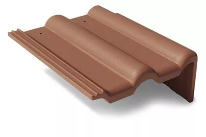 Франкфуртская Боковая цементно-песчаная черепица правая купить в краснодаре