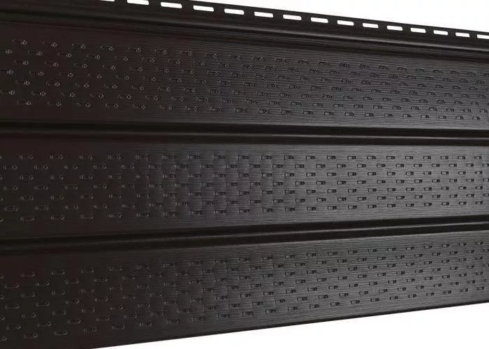 Софит Ю-Пласт полная перфорация графитовый купить в краснодаре