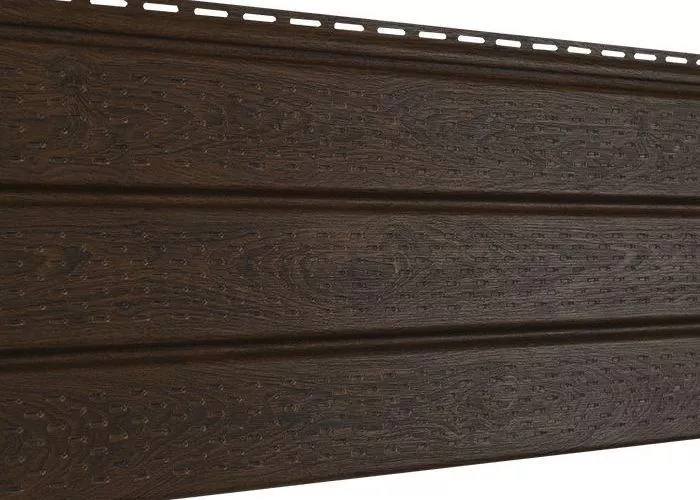 Софит Ю-Пласт Pro полная перфорация темный орех купить в краснодаре