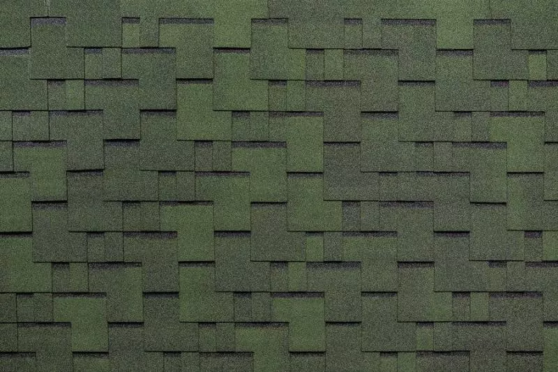 Гибкая черепица Tegola Top Shingle Футуро (Futuro) зеленый купить в краснодаре