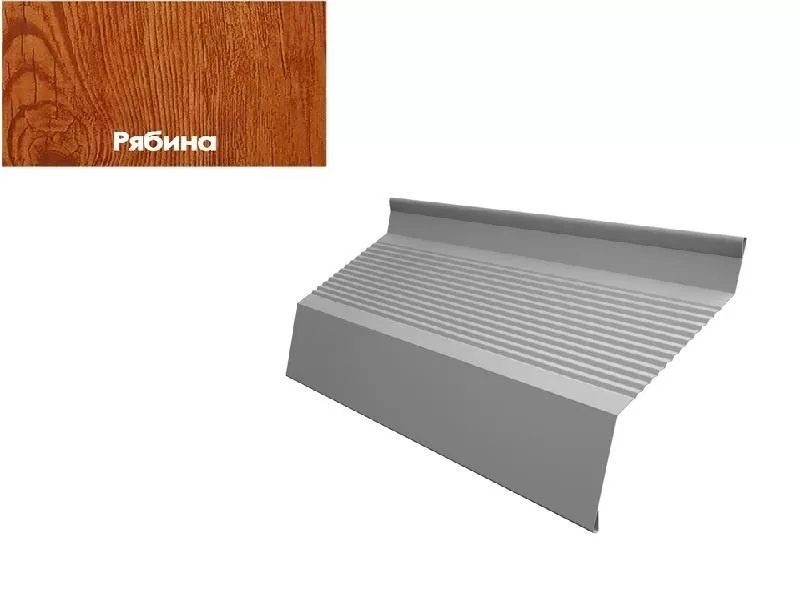 Ламель жалюзи Milan new gofr 0,45 Print Premium Rowan GL купить в краснодаре