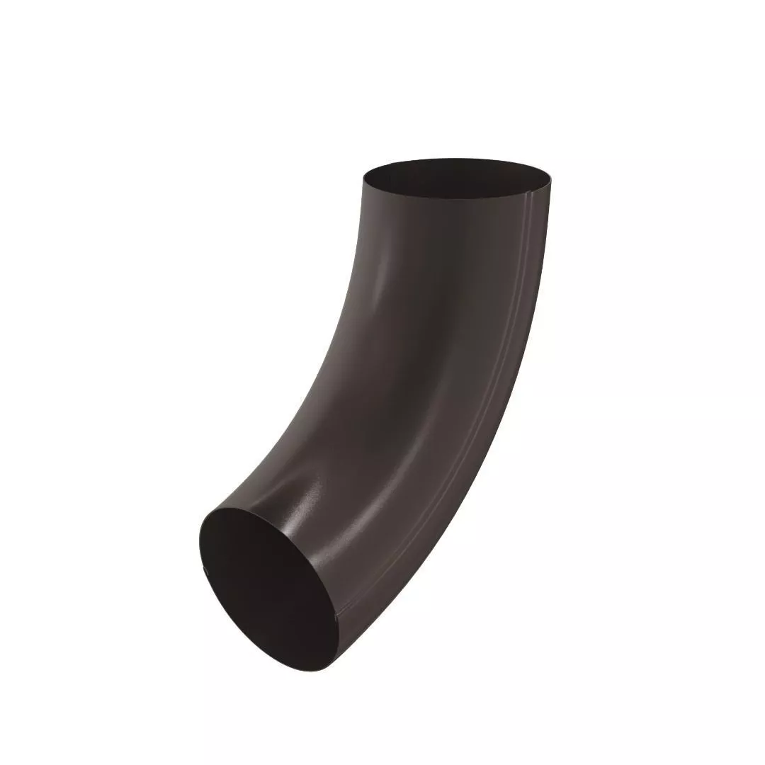 Колено универсальное 125/90. AQUASYSTEM КОМФОРТ. RAL 8017 Коричневый купить в краснодаре