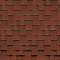 Гибкая черепица ТехноНИКОЛЬ Ультра Фокстрот рябина купить в краснодаре