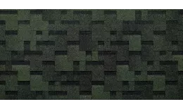 Гибкая черепица Docke PIE EURASIA Лабиринт Зеленый. Артикул: 30331