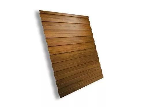 Профнастил Grand Line С8 A Print Premium РФ 0,45 мм Golden Wood Золотой Дуб купить в краснодаре