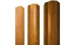 Штакетник Grand Line М-образный B фигурный 0,45 Print Elite Golden Wood Золотой Дуб. Цена: 155 руб. Артикул: Mfig_45