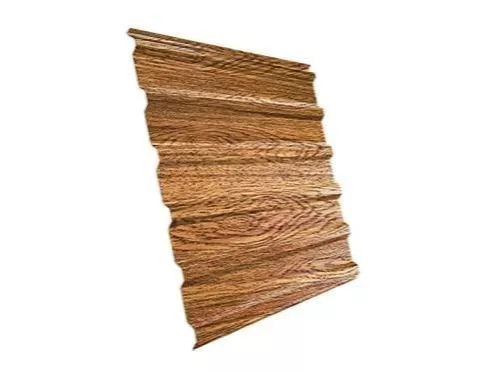 Профнастил Grand Line С20 A Print Elite 0,45 мм Golden Wood Золотой Дуб купить в краснодаре