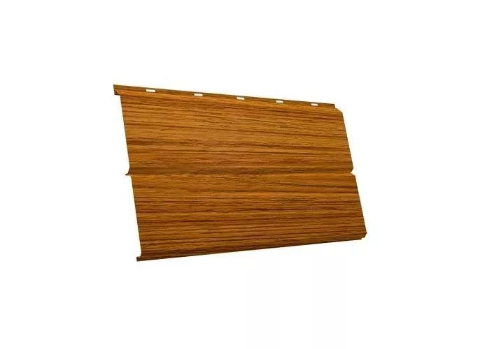 Металлический сайдинг Grand Line ЭкоБрус 3D Print Elite 0,45 мм Золотой дуб Эко купить в краснодаре