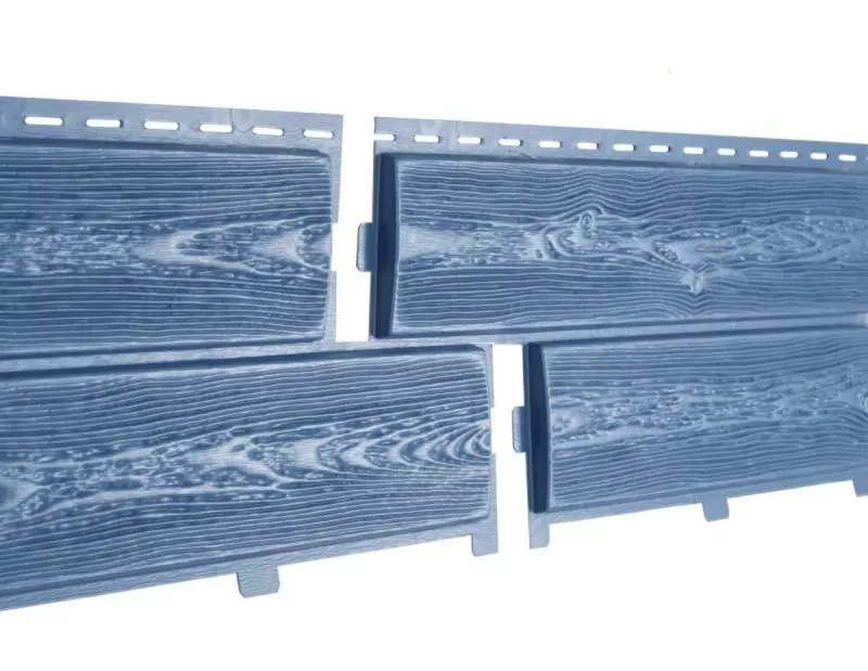 Фасадные (цокольные) панели Ю-Пласт HOKLA Color. Голубика купить в краснодаре