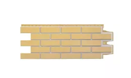Фасадные панели GRAND LINE Коллекция Клинкерный Кирпич Премиум Песочный со швом. Цена: 729 руб. Артикул: FP_GLN021_2