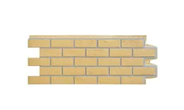 Фасадные панели GRAND LINE Коллекция Состаренный Кирпич Премиум Песочный со швом. Цена: 730 руб. Артикул: FP_GLN011_4
