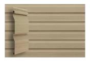 Виниловый сайдинг Grand Line Корабельный брус 3,0 D4 Tundra слим Граб – Купить оптом и в розницу