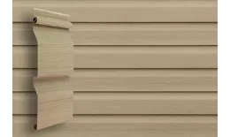 Виниловый сайдинг Grand Line Корабельный брус 3,6 D4.4 Tundra Граб. Артикул: 14684