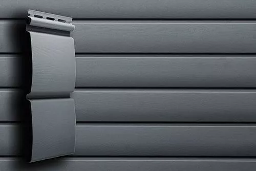 Акриловый сайдинг Grand Line Блок-хаус D4,8 Акрил Графит купить в краснодаре