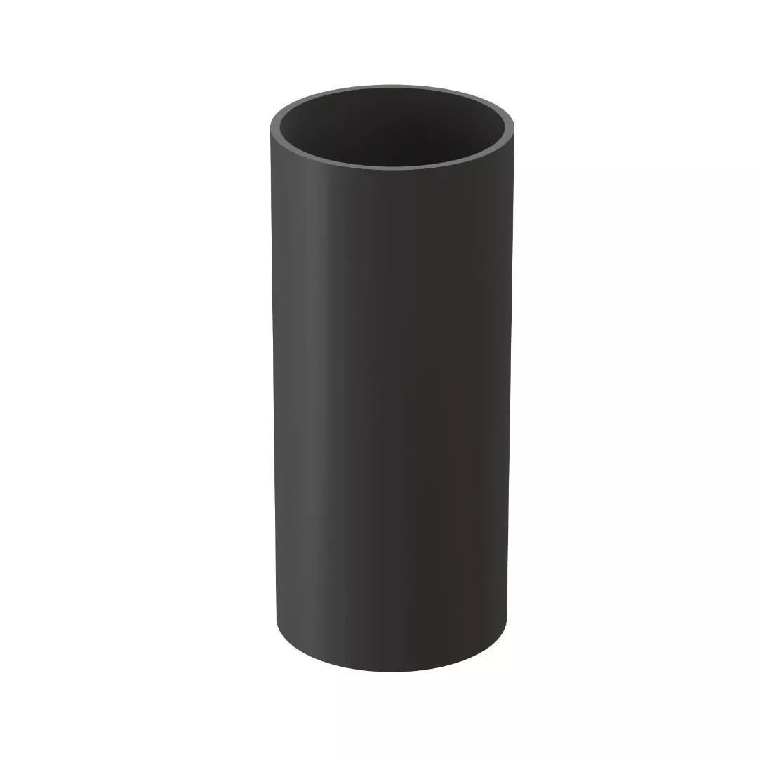 Труба водосточная 1 м Döcke PREMIUM Графит купить в краснодаре